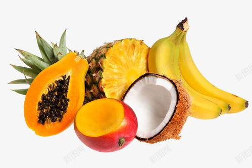 热带水果 创意素材 香蕉牛奶素材